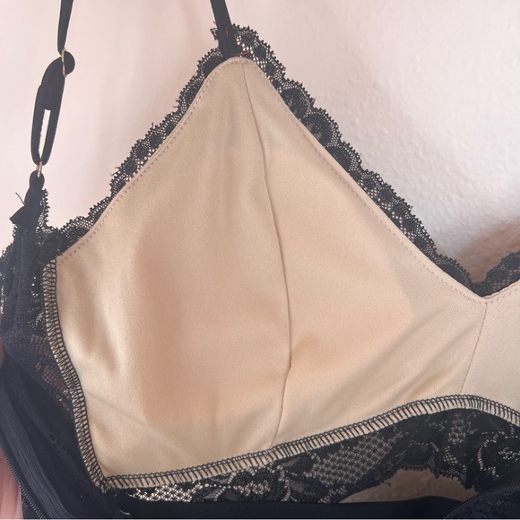 NWOT 🥀 Women's Black Lace Mini Dress Haute Monde - Picture 12 of 12